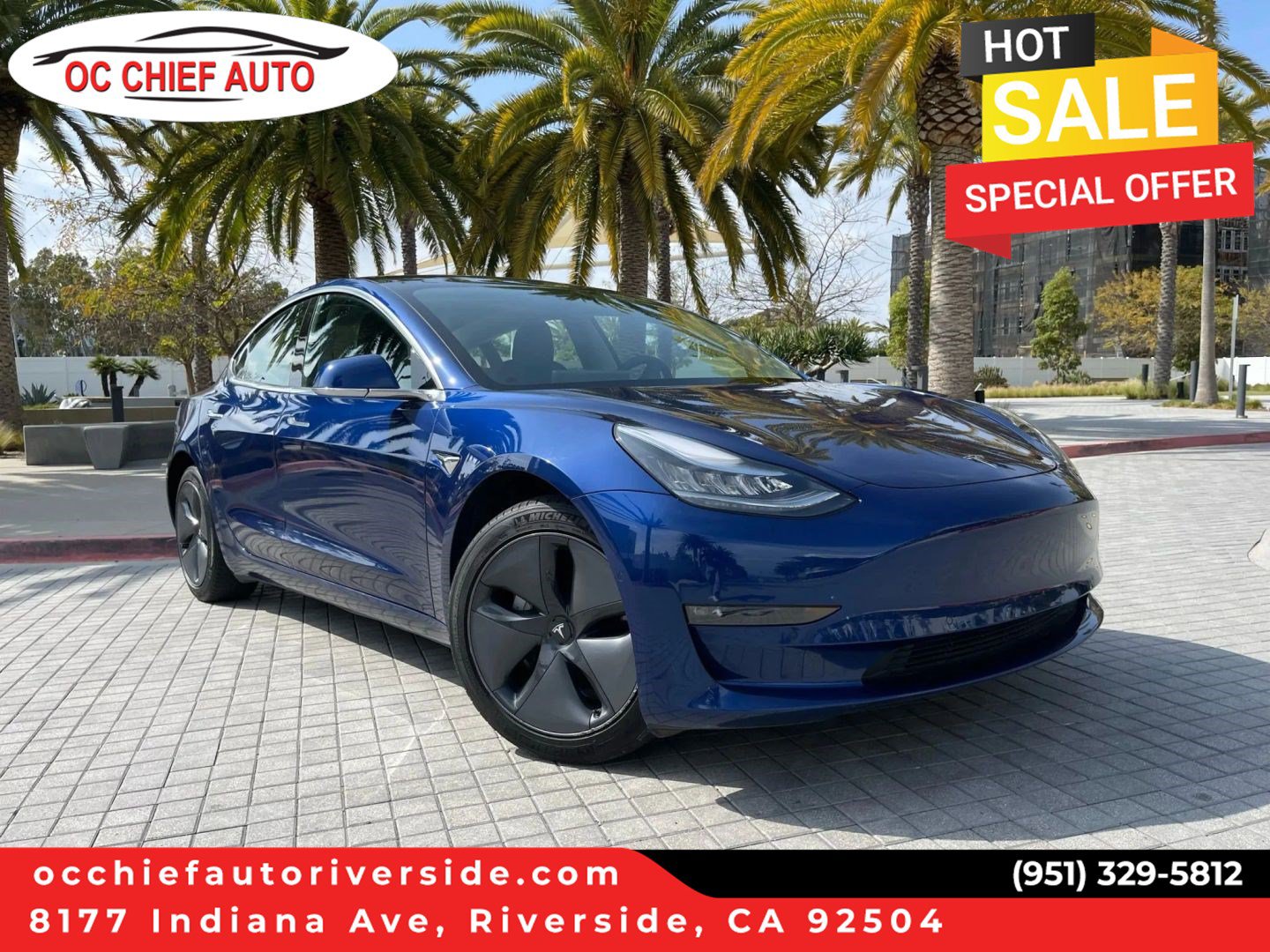 Used 2019 Tesla Model 3 Standard Range Plus RWD image 1