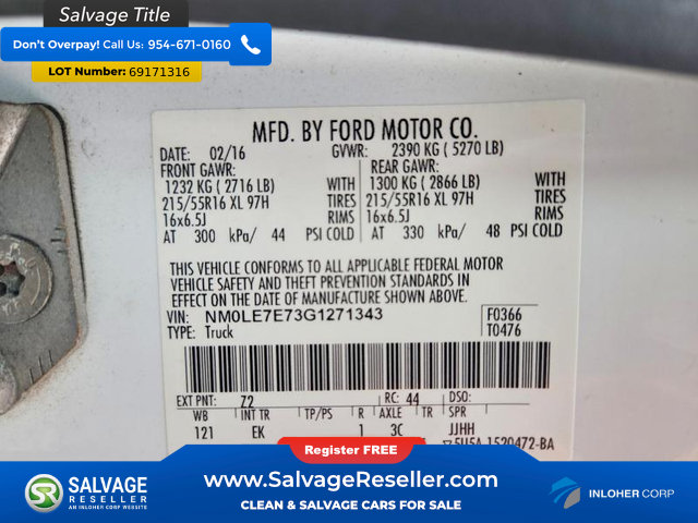 Used 2016 Ford Transit Connect XL FWD image 17
