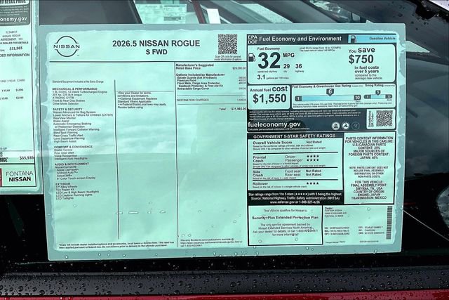 New 2026 Nissan Rogue S image 12