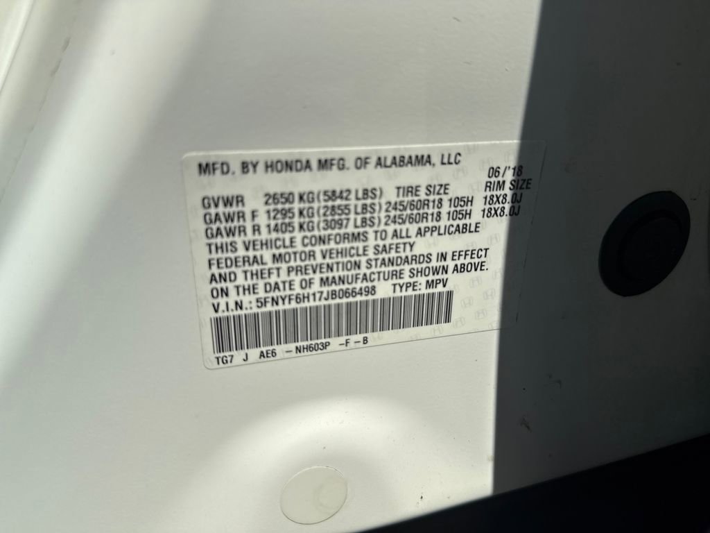 Used 2018 Honda Pilot LX image 34