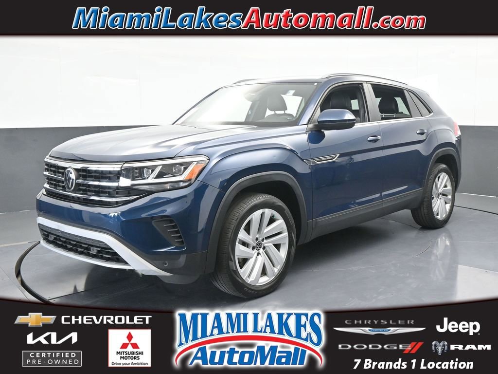 Used 2021 Volkswagen Atlas Cross Sport SE w/ Panoramic Sunroof Package