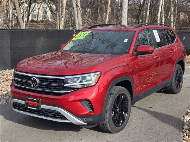 Certified 2022 Volkswagen Atlas SE w/ Panoramic Sunroof Package image 1