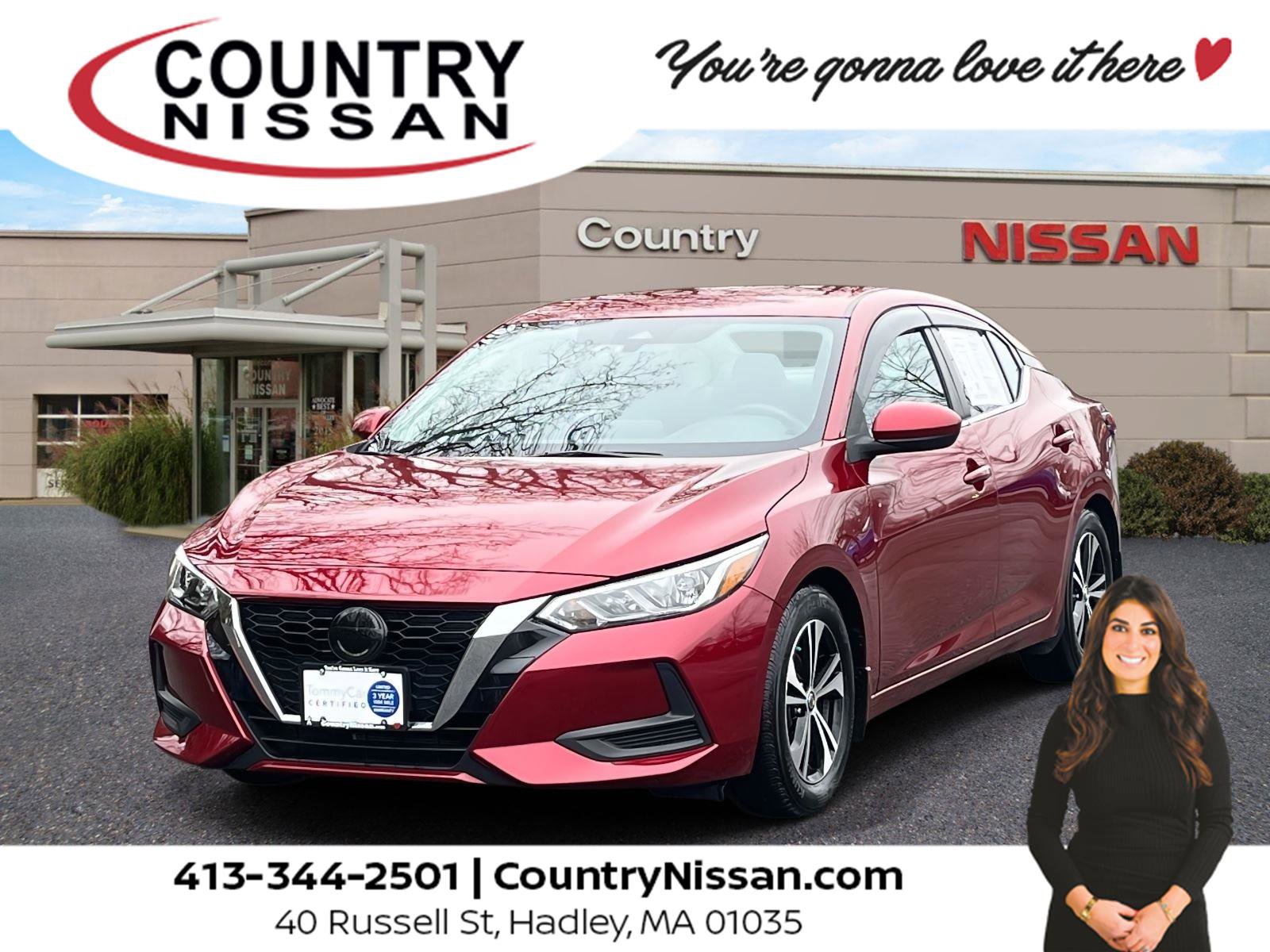 Used 2021 Nissan Sentra SV image 1