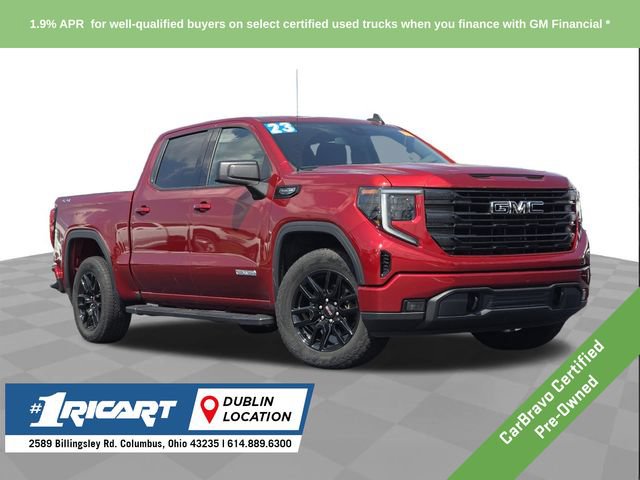 Used 2023 GMC Sierra 1500 Elevation w/ LPO, Elevation Black Package