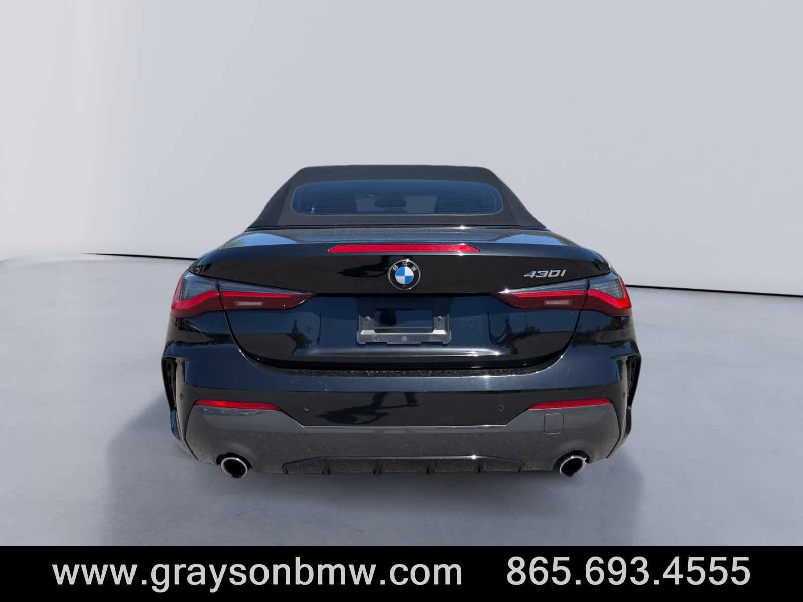 Used 2023 BMW 430i Convertible w/ M Sport Package RWD image 4
