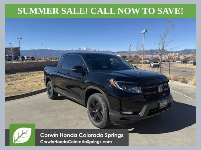 New 2026 Honda Ridgeline Black Edition