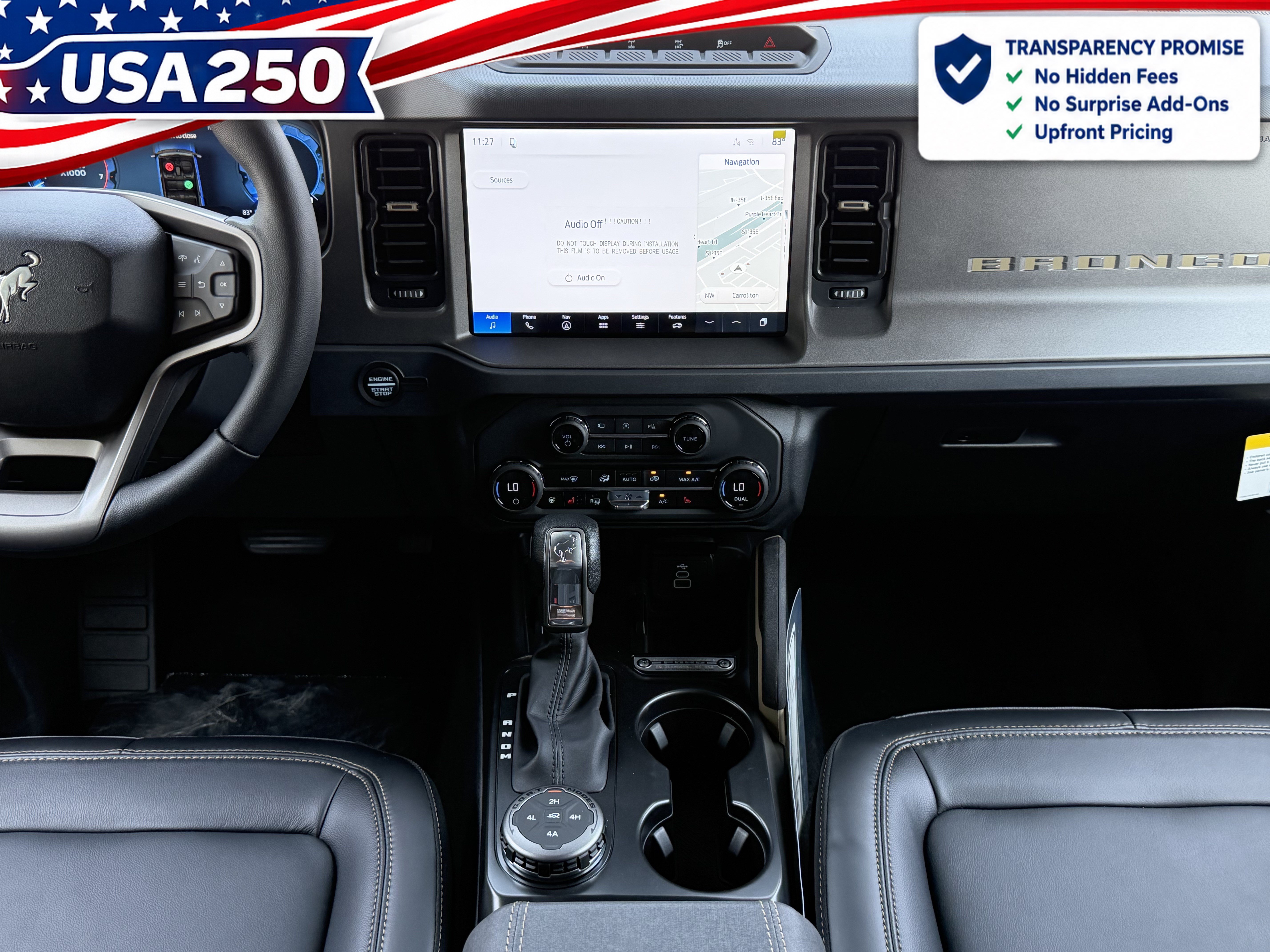 New 2026 Ford Bronco Badlands AWD/4WD image 15
