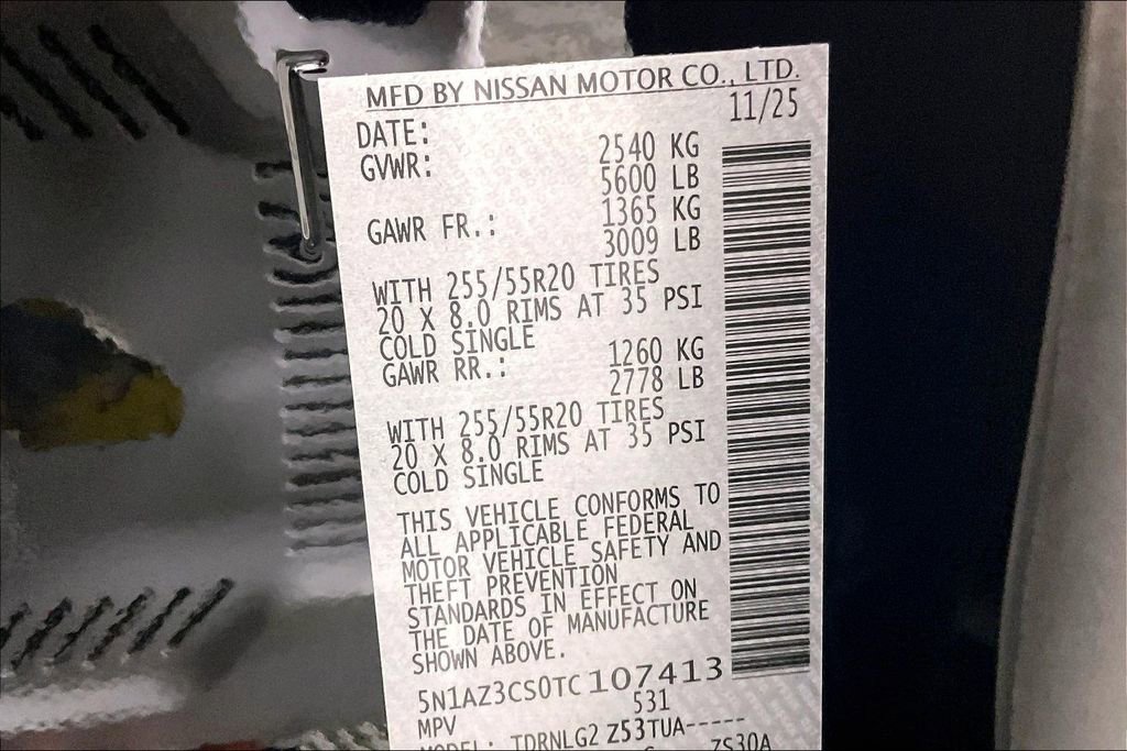 New 2026 Nissan Murano SL image 27