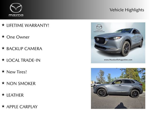 Used 2022 MAZDA CX-30 AWD 2.5 S w/ Preferred Package image 2