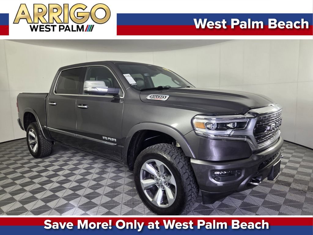 Used 2021 RAM 1500 Limited w/ Body Color Bumper Group