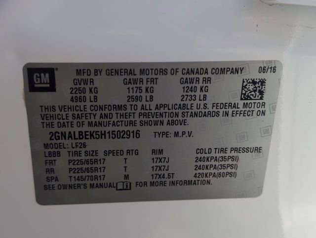 Used 2017 Chevrolet Equinox LS image 30