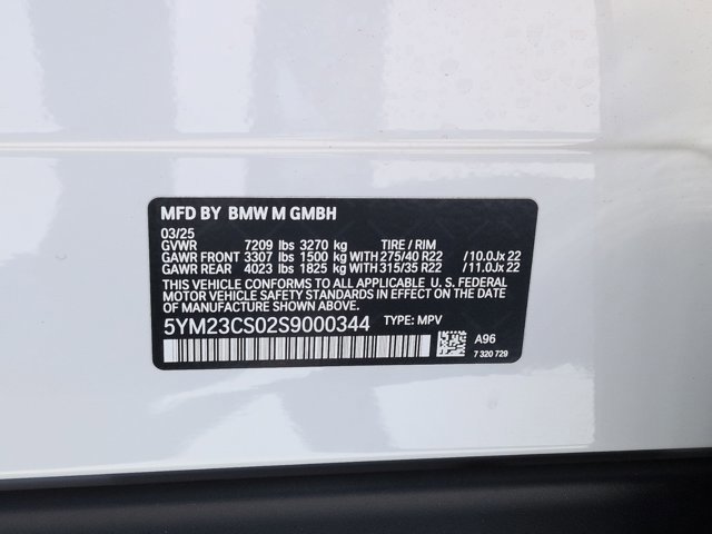 Used 2025 BMW XM AWD/4WD image 25