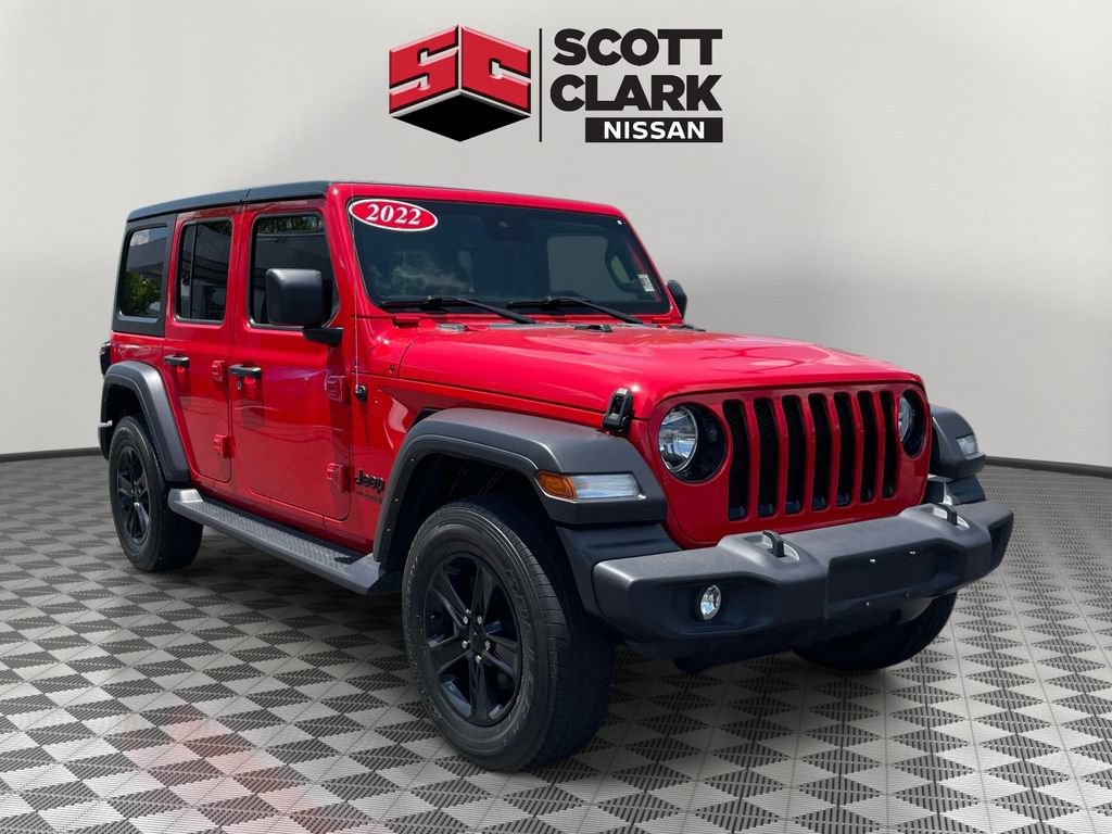 Used 2022 Jeep Wrangler Unlimited Sport AWD/4WD image 1