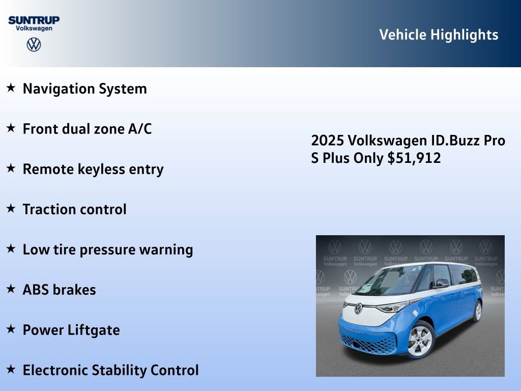 New 2025 Volkswagen ID. Buzz Pro S Plus image 7