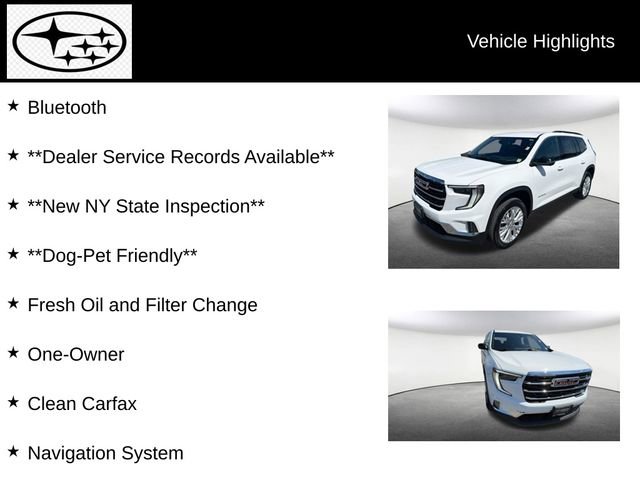 Used 2024 GMC Acadia Elevation w/ Luxury Package AWD/4WD image 11