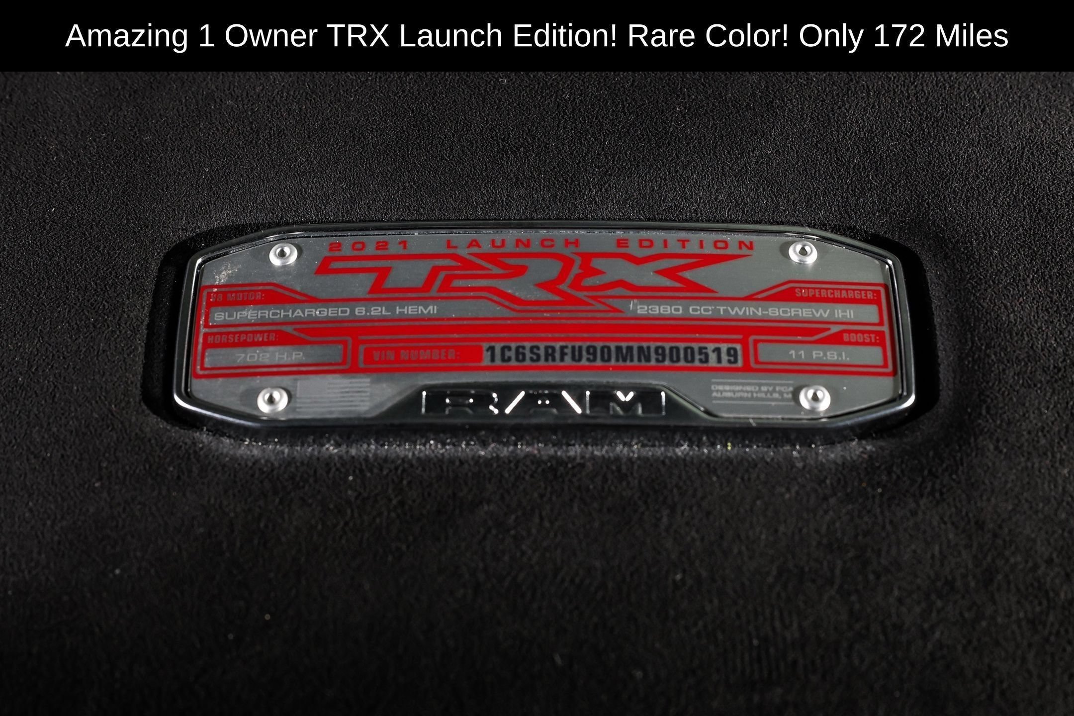 Used 2021 RAM 1500 TRX w/ TRX Lanuch Edition AWD/4WD image 31