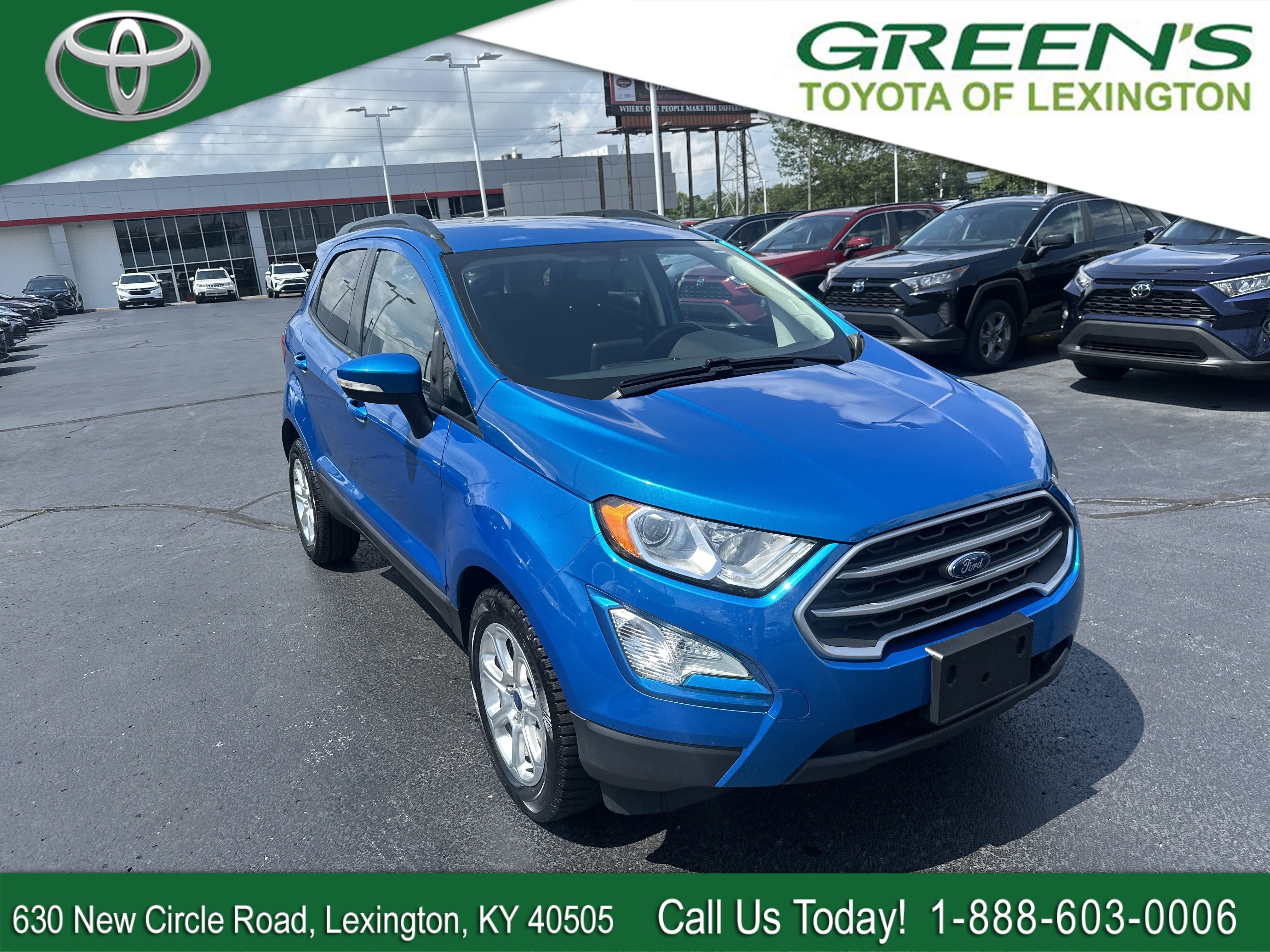 Used 2020 Ford EcoSport SE w/ SE Convenience Package