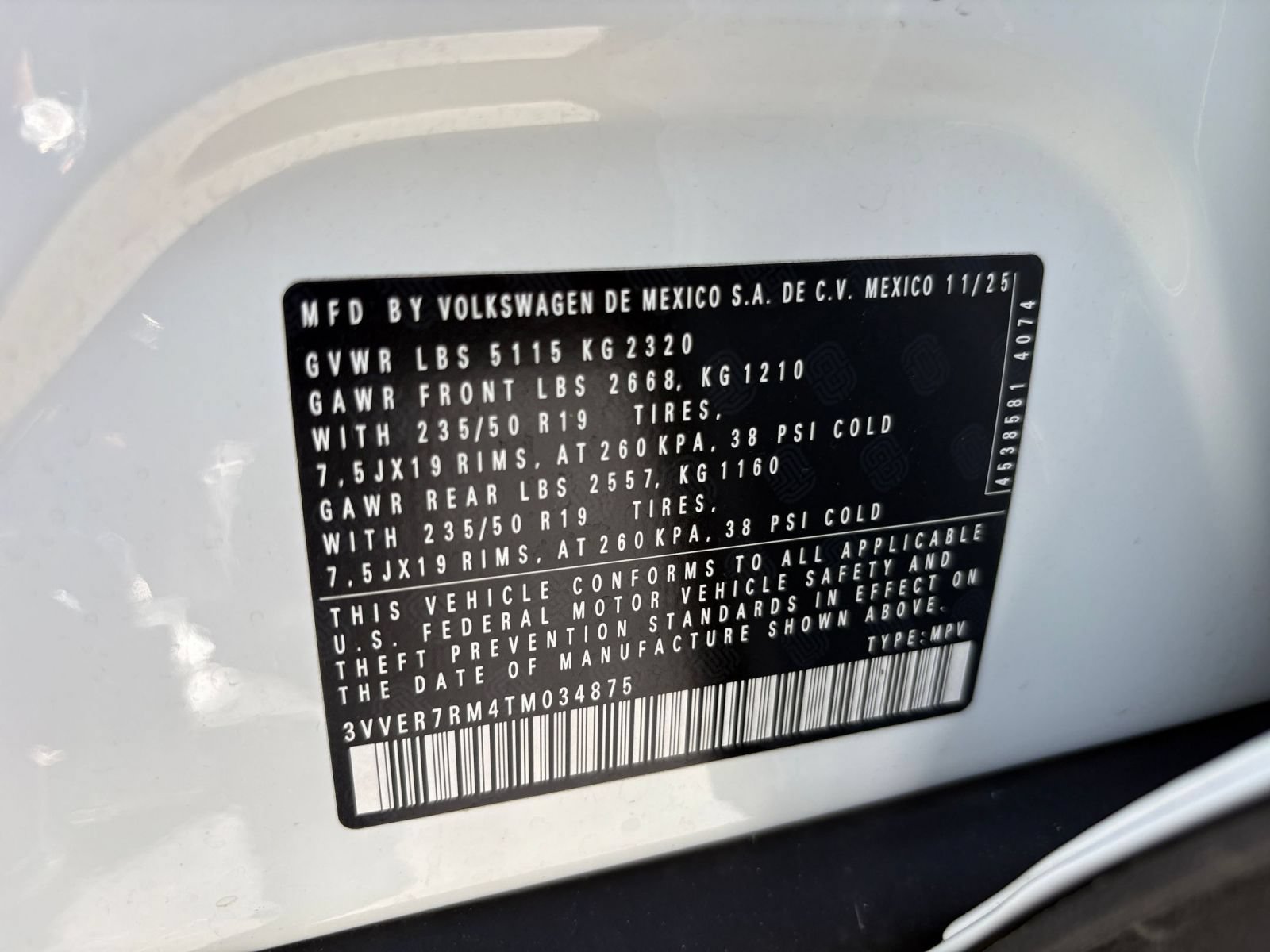 Used 2026 Volkswagen Tiguan SE AWD/4WD image 30