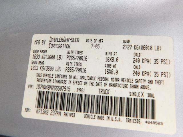 Used 2006 Dodge Dakota SLT image 17