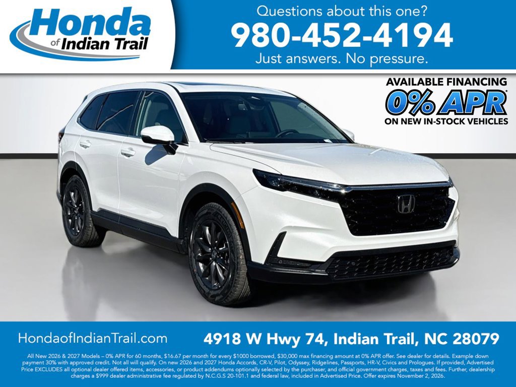 New 2027 Honda CR-V EX-L