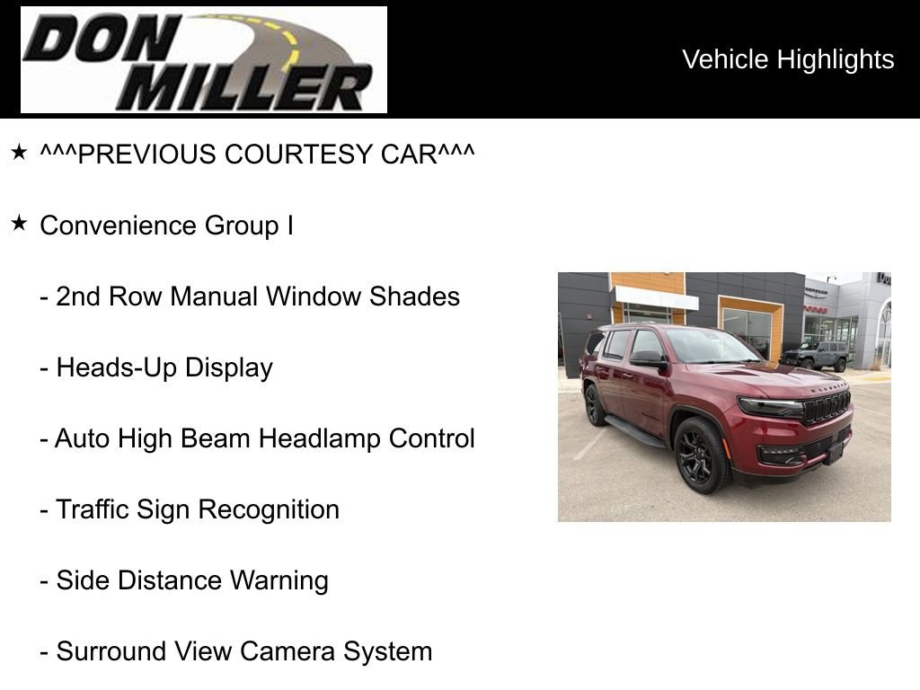 New 2024 Jeep Wagoneer Series II w/ Convenience Group I image 38