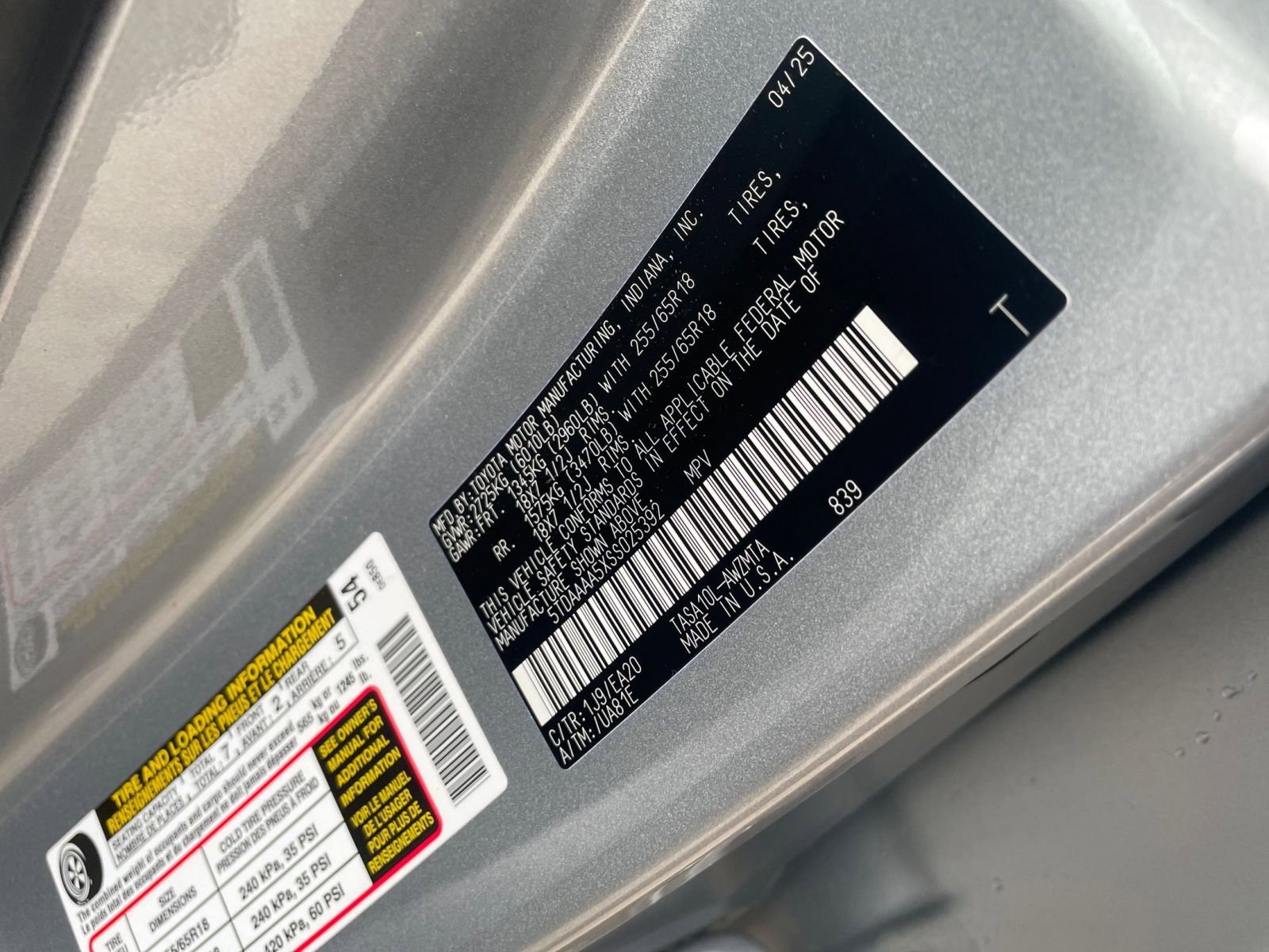 Used 2025 Toyota Grand Highlander FWD image 30