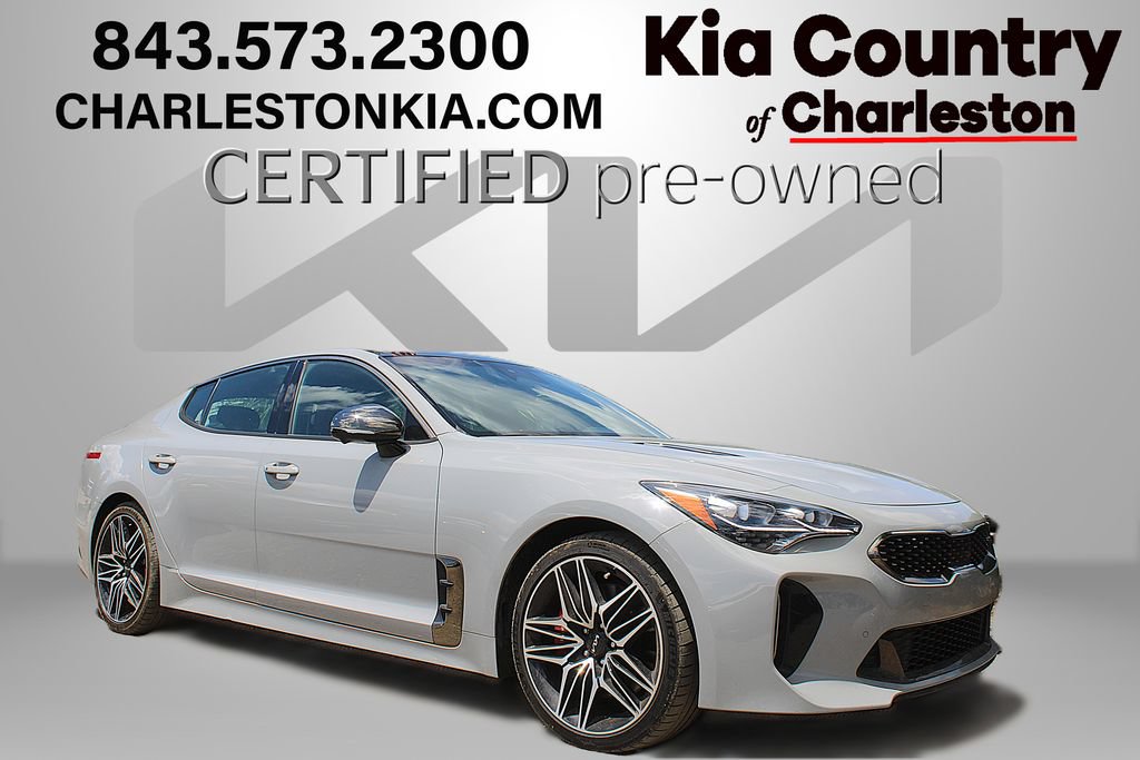 Certified 2022 Kia Stinger GT2 w/ Red Interior Color Package