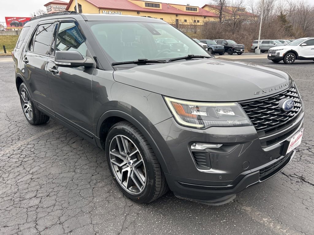 Used 2018 Ford Explorer Sport w/ Ford Safe & Smart Package image 3