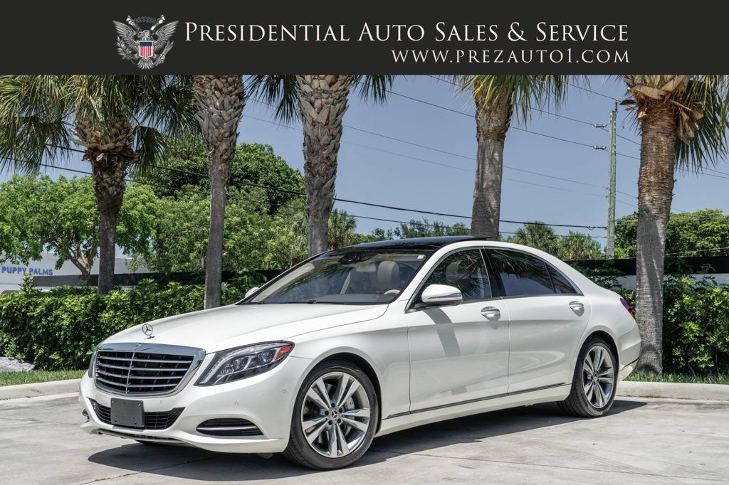 Used 2017 Mercedes-Benz S 550 4MATIC Sedan image 1