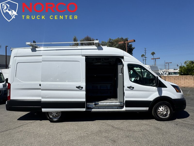Used 2023 Ford Transit 350 148 High Roof Extended w/ Fleet Safety Package RWD image 2