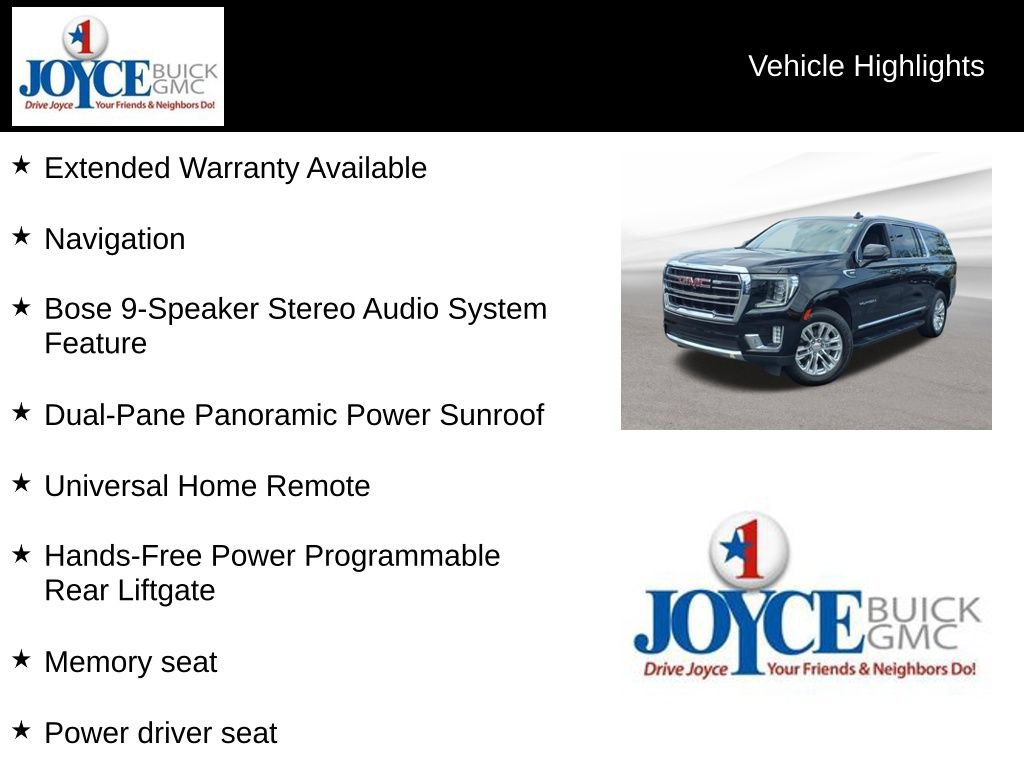 Certified 2023 GMC Yukon XL SLT w/ SLT Premium Package AWD/4WD image 25