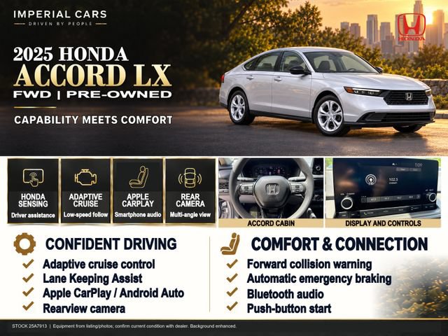 Used 2025 Honda Accord LX image 3