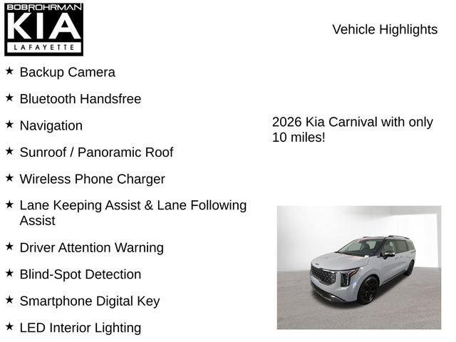 New 2026 Kia Carnival SX w/ SX Dark Edition Package image 7