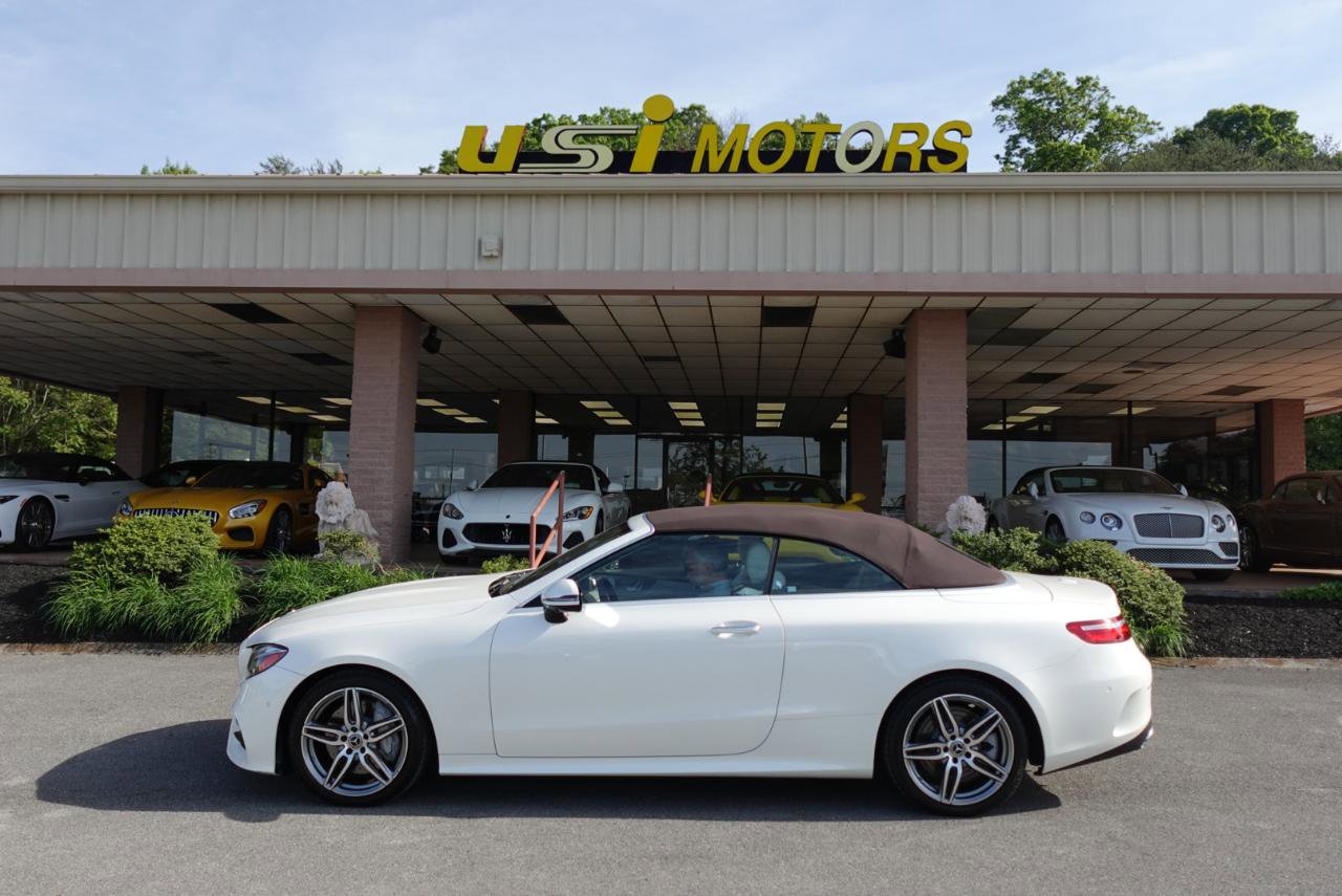 Used 2020 Mercedes-Benz E 450 4MATIC Cabriolet w/ AMG Line image 4
