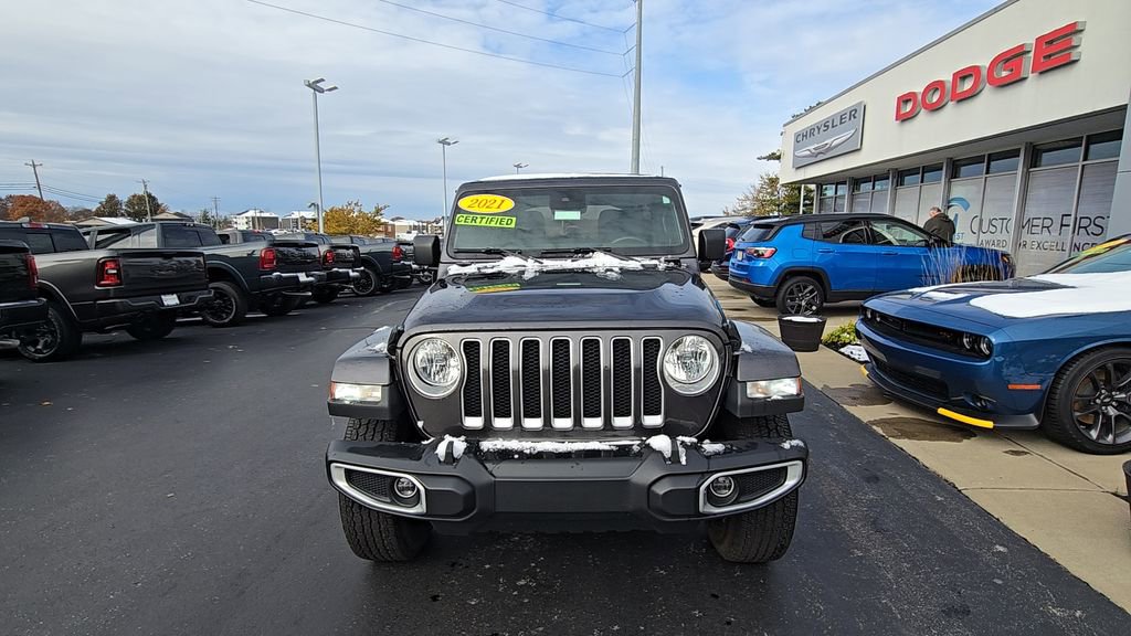 Certified 2021 Jeep Wrangler Unlimited Sahara video 2