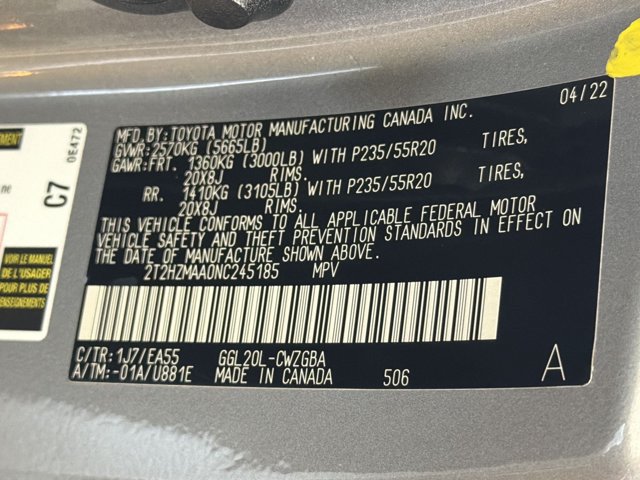 Certified 2022 Lexus RX 350 FWD w/ Premium Package image 28