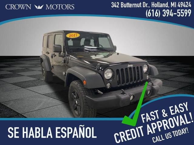 Used 2017 Jeep Wrangler Unlimited Sport w/ Quick Order Package 24S