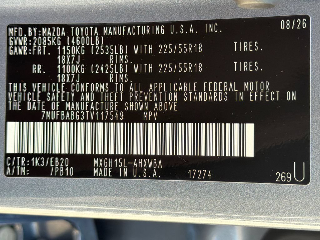 New 2026 Toyota Corolla Cross AWD Hybrid w/ Convenience Package image 38