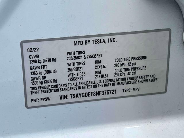 Used 2022 Tesla Model Y Performance image 28