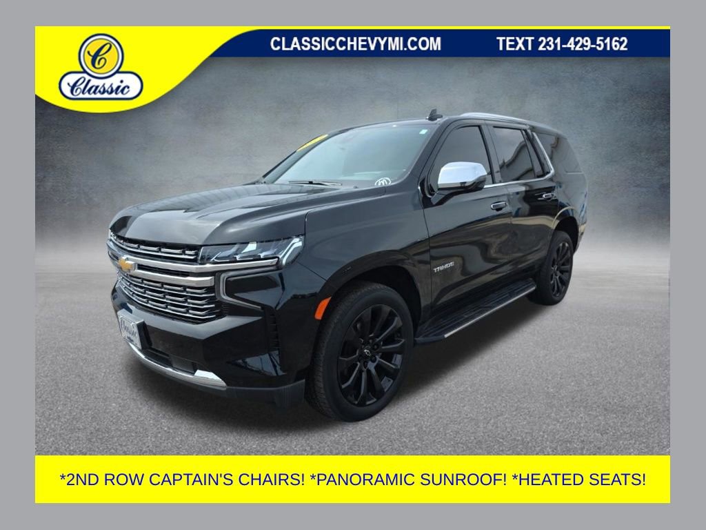 Used 2021 Chevrolet Tahoe Premier w/ Premium Package AWD/4WD image 1