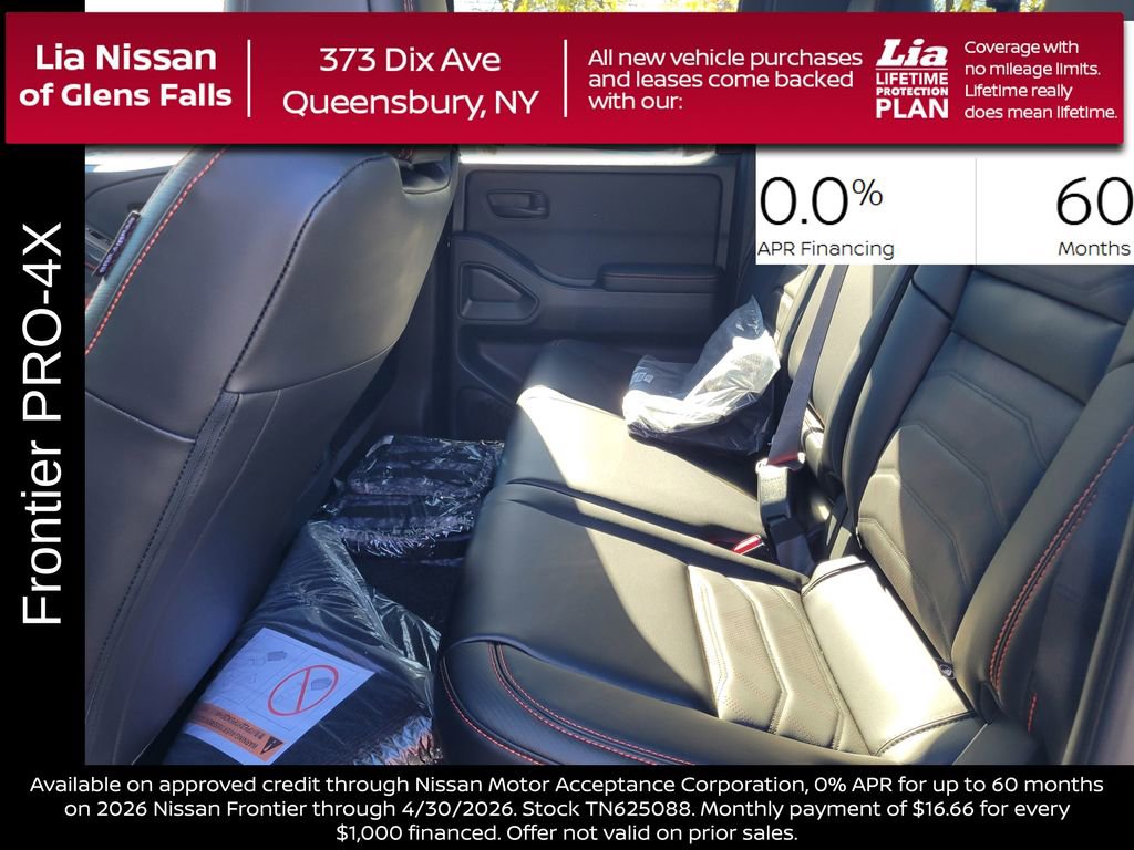 New 2026 Nissan Frontier PRO-4X w/ Pro Premium Package image 30