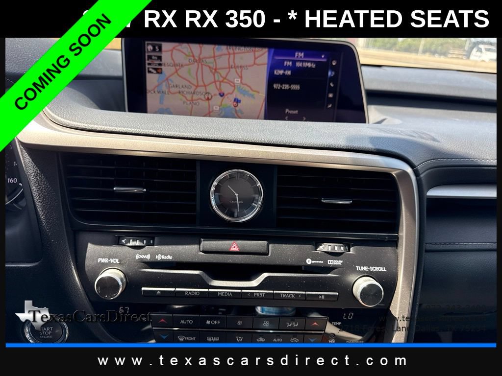 Used 2017 Lexus RX 350 FWD w/ Premium Package image 8