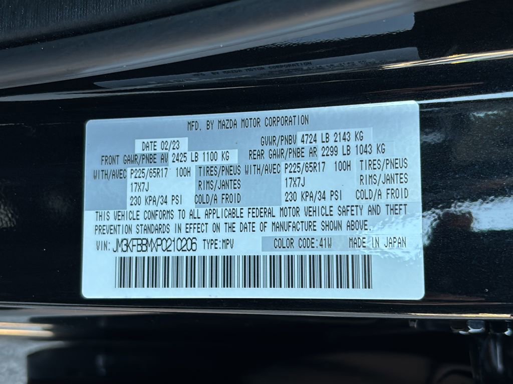 Used 2023 MAZDA CX-5 AWD 2.5 S w/ Select Package image 43