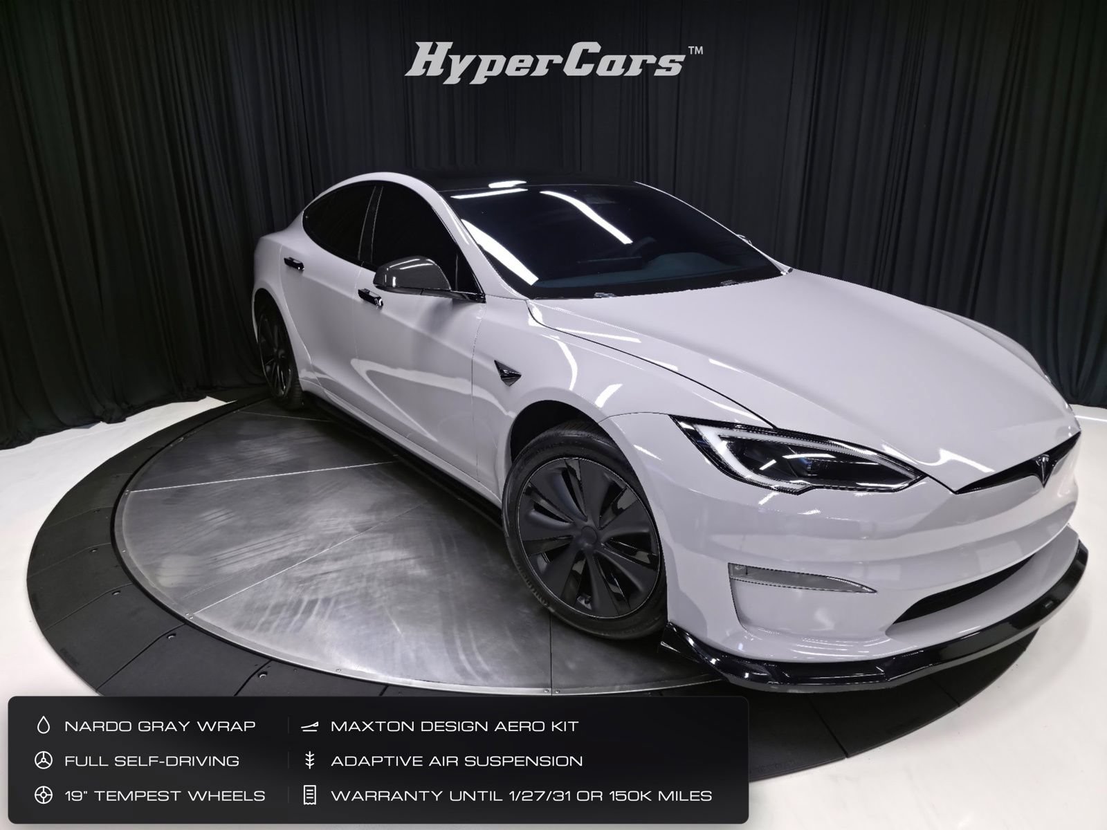 Used 2023 Tesla Model S Standard Range AWD/4WD image 1