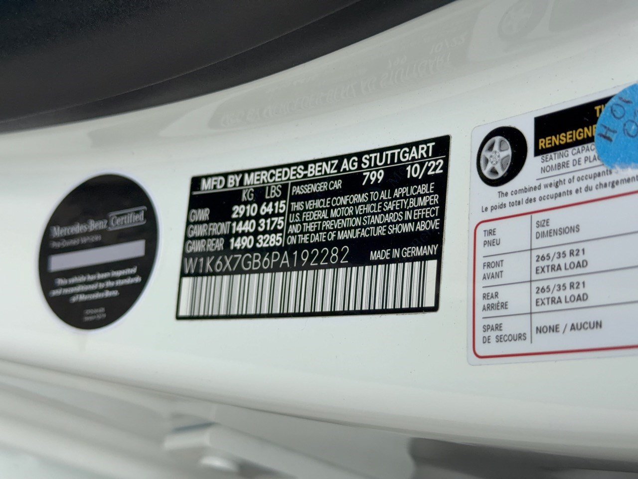 Certified 2023 Mercedes-Benz Maybach S 580 4MATIC image 32