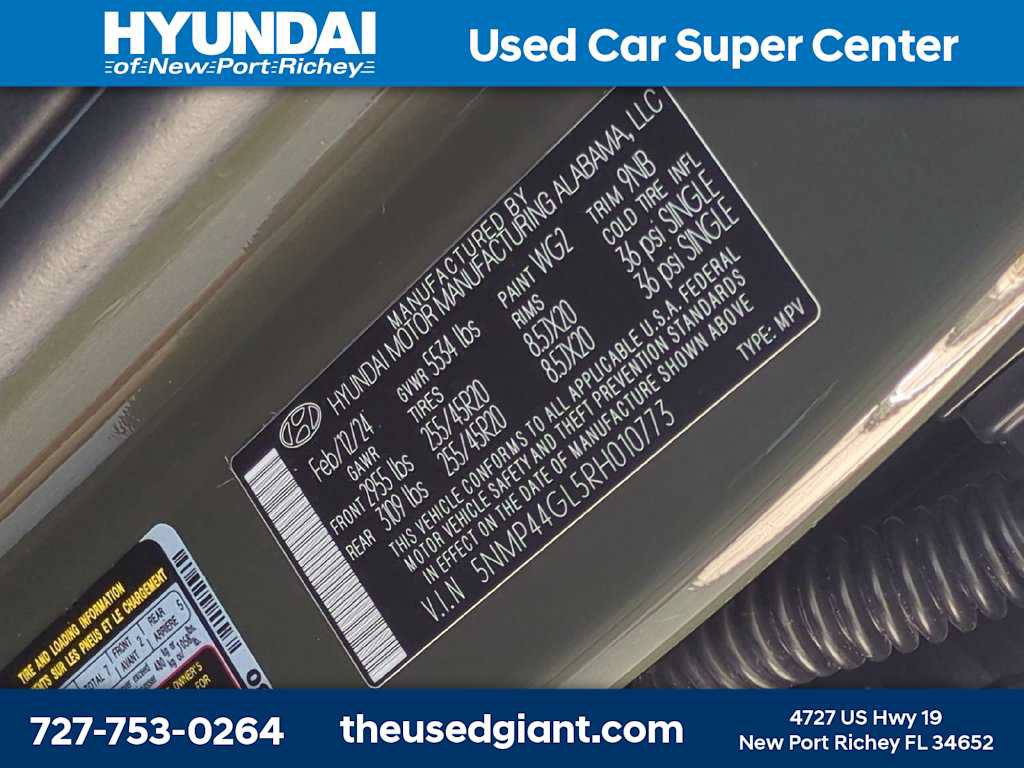 Used 2024 Hyundai Santa Fe Limited FWD image 36