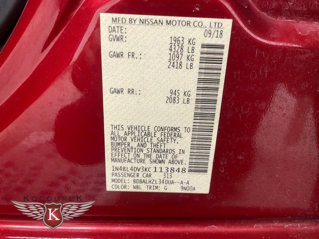 Used 2019 Nissan Altima 2.5 SV image 28