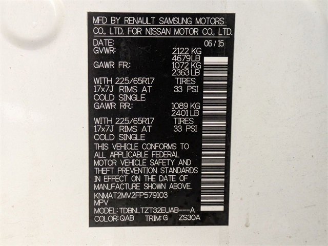 Used 2015 Nissan Rogue SV w/ SV Premium Package image 34