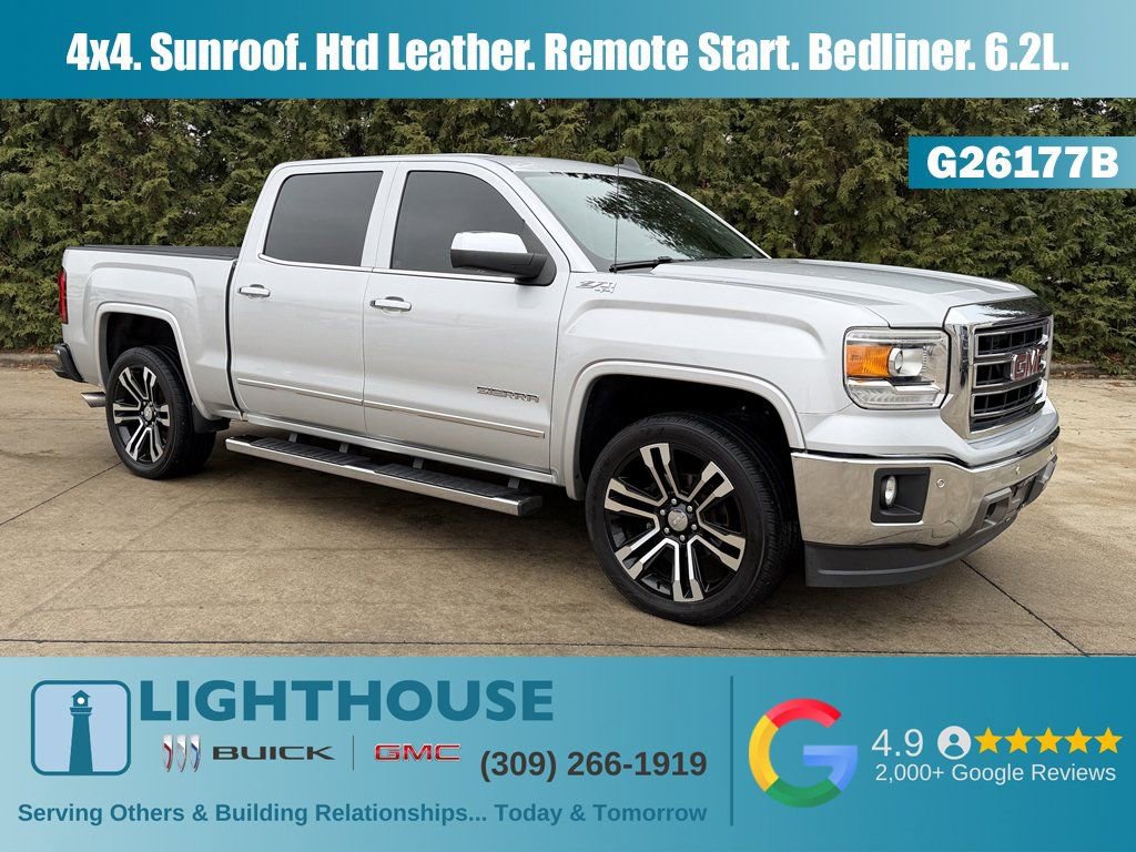 Used 2015 GMC Sierra 1500 SLT w/ SLT Crew Cab Value Package image 1