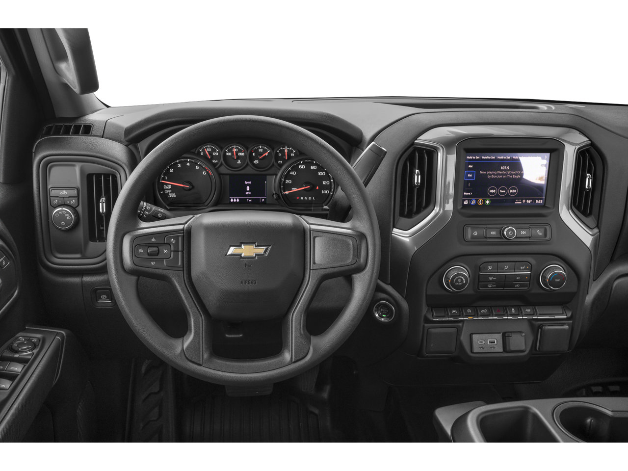 New 2026 Chevrolet Silverado 1500 Custom w/ Turbomax Blackout Package AWD/4WD image 30
